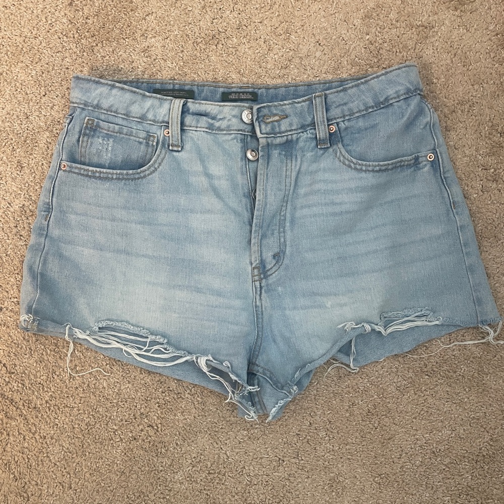 Wild Fable Size 12 Blue Jean Shorts